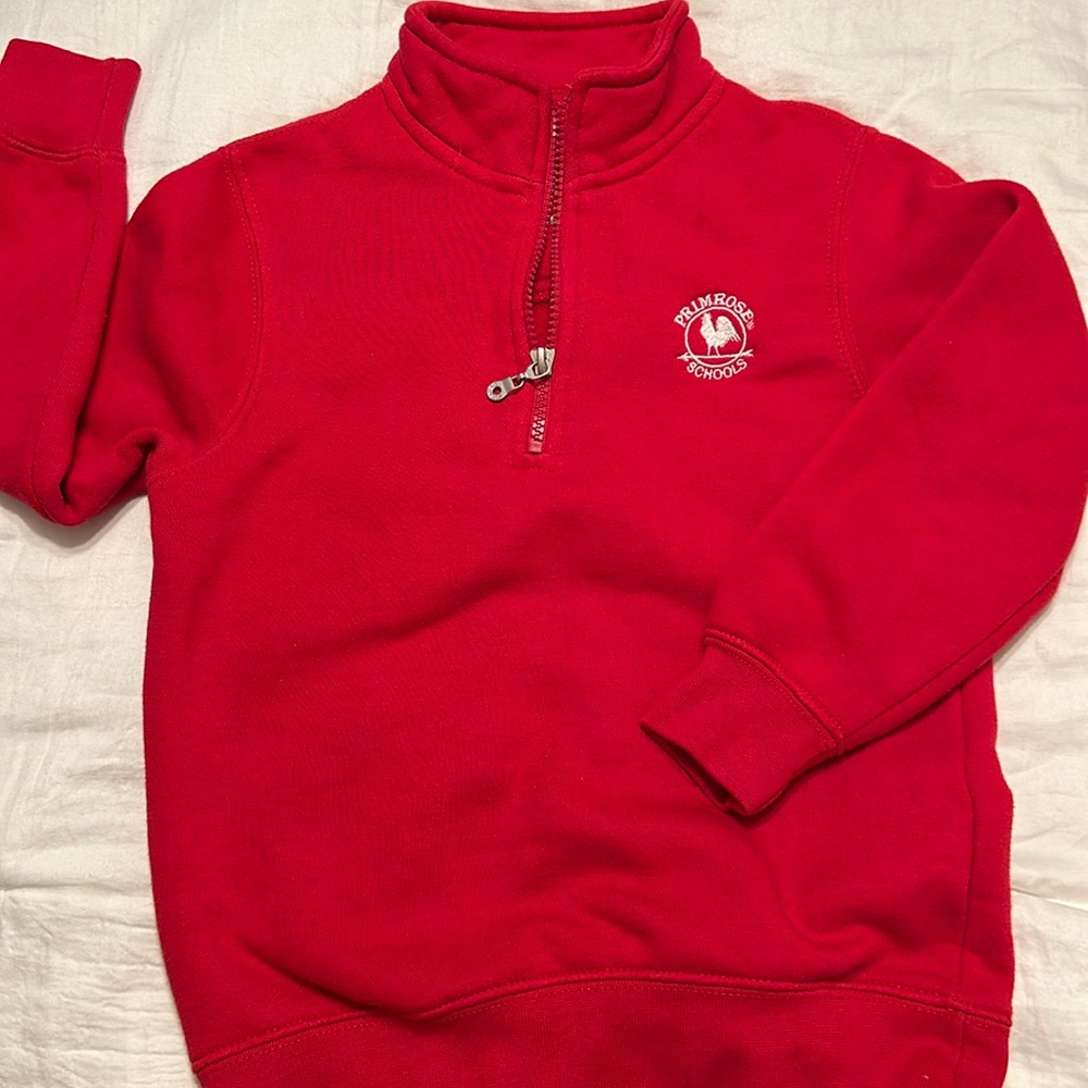 Primrose half zip sweatshirt. Size YXS 5-6 Youth by Dennis